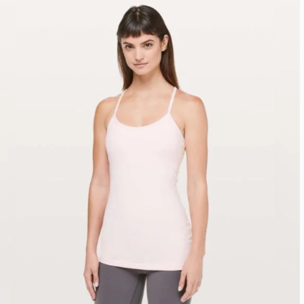 Lululemon Power Y Tank Top with Built in Shelf Bra (1374)🧘